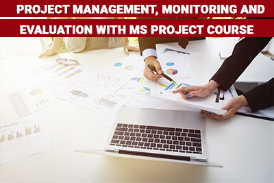 Project Management, Monitoring and Evaluation with MS Project Course