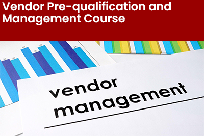 Vendor Pre-qualification and Management Course