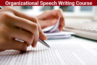 Organizational Speech Writing Course
