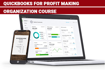 Quickbooks for profit making organization course